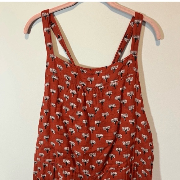 NATURAL LIFE Terracotta Patterned Jumpsuit - Picture 3 of 9